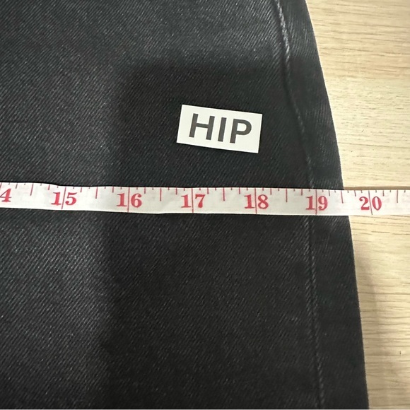 Pistola Womens Alice Denim Midi Length Jean Skirt in Washed Black Size 28/6 - Picture 13 of 15